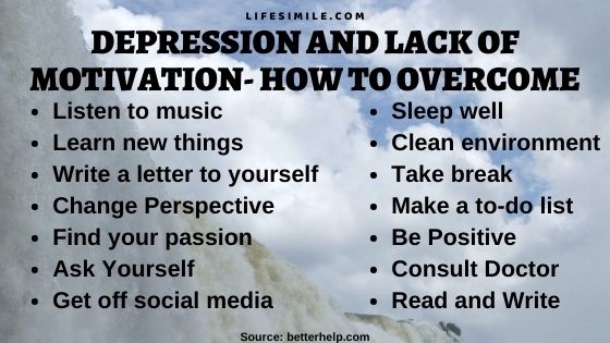 10 Remedies Against Depression and Lack of Motivation